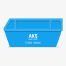 AKS Skip Hire 12 yard enclosed