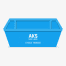 AKS Skip Hire 12 yard Open-Top Skip Bin