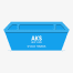 AKS Skip Hire 8 cubic yard