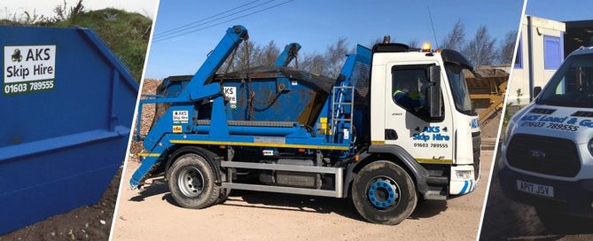 AKS Skip Hire Truck