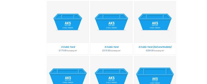 Aks Skip Sizes